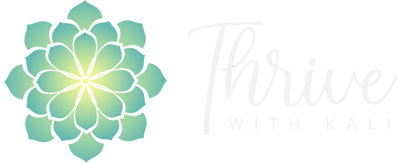 Thrive with Kali logo simplified